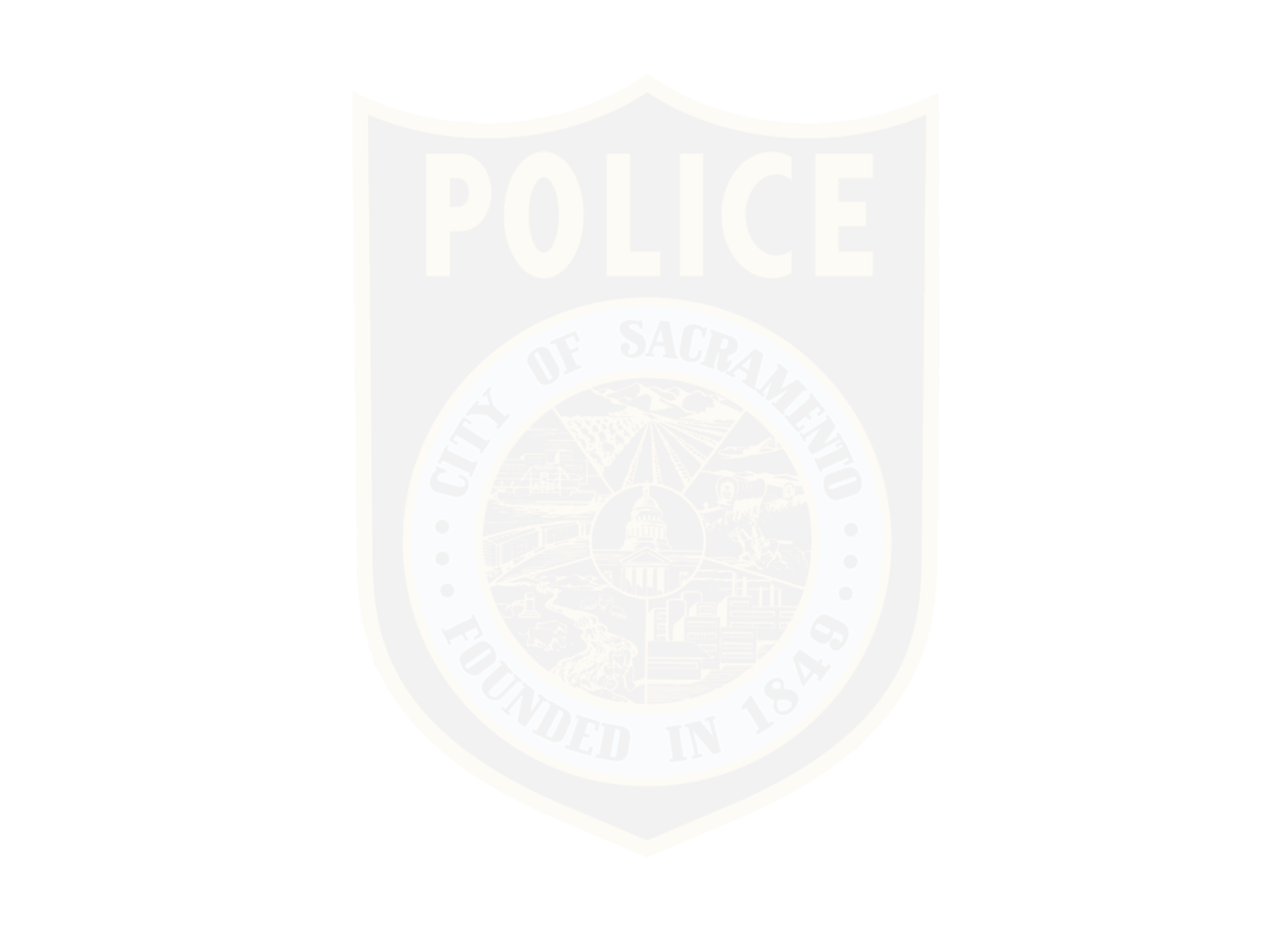 City of Sacramento Police Badge